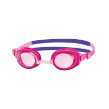 Zoggs Kids' Ripper Junior Swimming Goggles Anti-Fog and Uv Protection, Pink,Purple,Tint, 6-14 Years