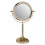 Premier Housewares Premier housewares Cassini Gold Colour Iron LED Table Mirror 1