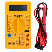 Digital LCD Multimeter Voltmeter Ammeter OHM AC DC Circuit Checker Tester