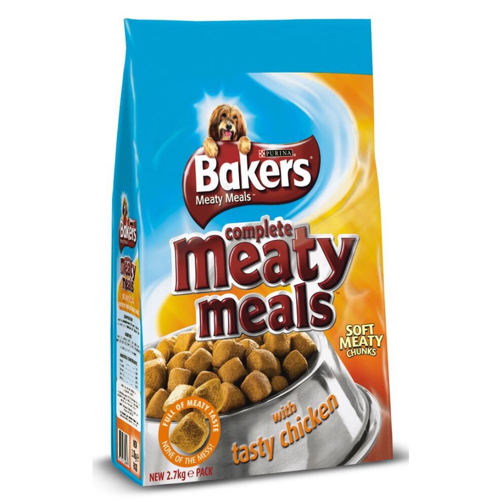 Bakers Complete Adult Meaty Meals Chicken 2.7Kg