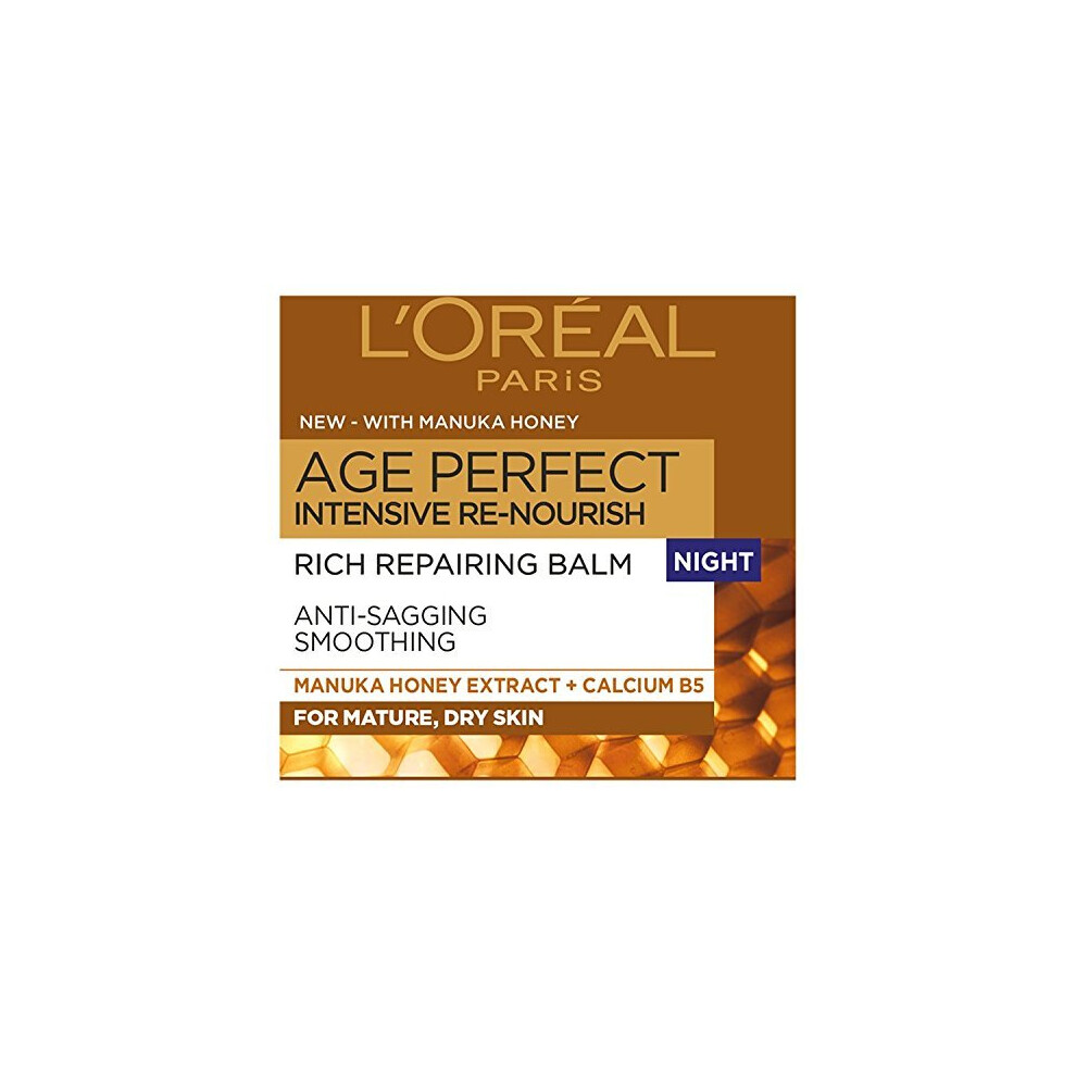 L'Oreal Age Perfect Intensive Renourish Manuka Honey Night Cream, 50 Ml