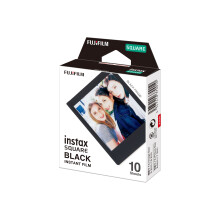 FUJIFILM Instax Square, schwarze Rahmenkassette, 10 Stück