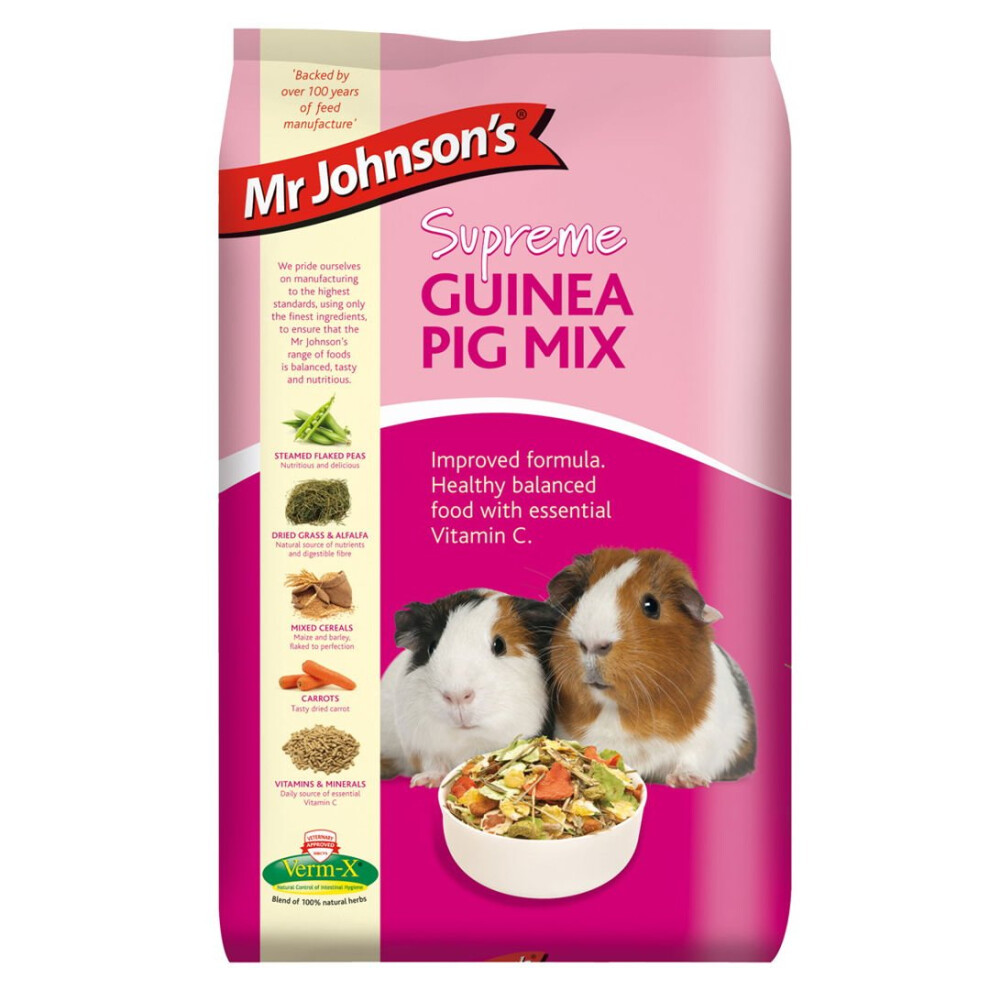 Mr Johnson’s Supreme Guinea Pig Mix Food 900g