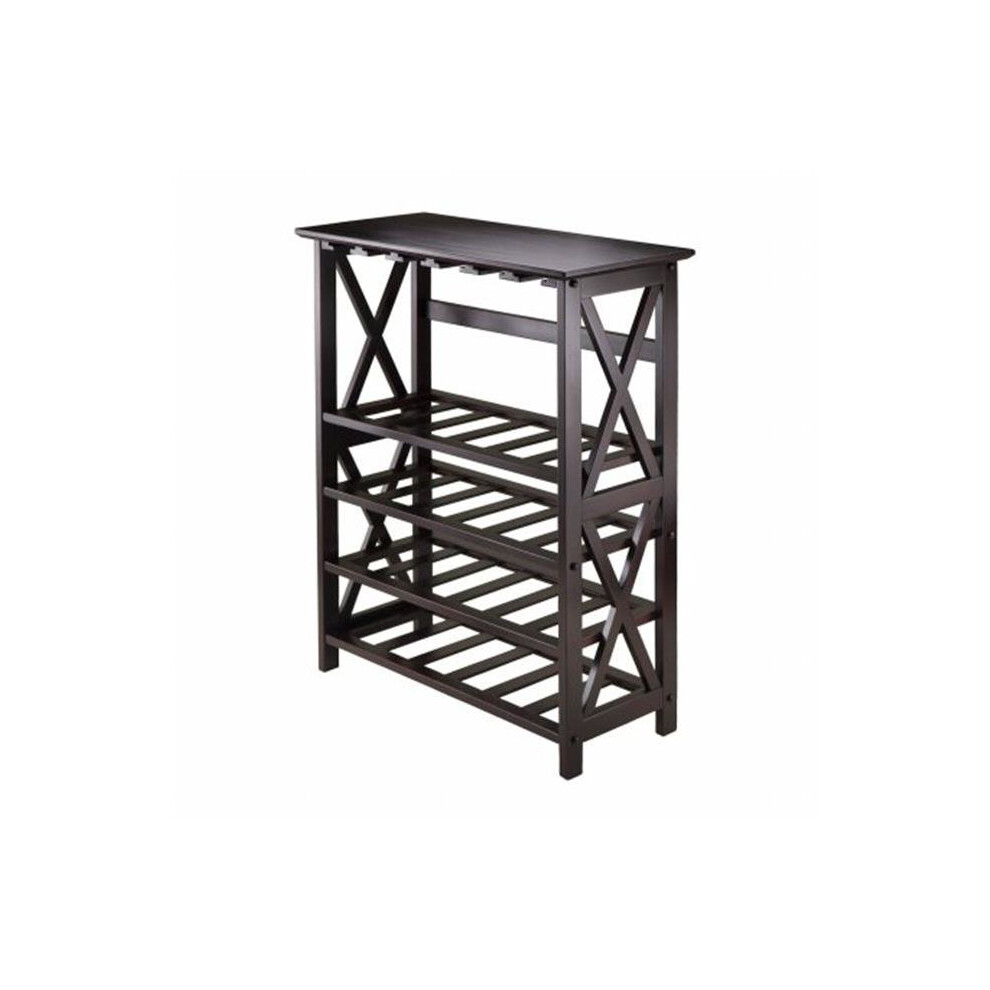 Rio Wine Rack, 24-Bottle, Glass Hanger-image-OPC-PNFKXW-NEW