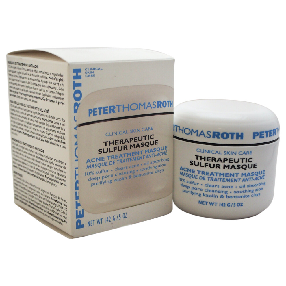 Therapeutic Sulfur Masque by Peter Thomas Roth for Unisex - 5 oz Treatment