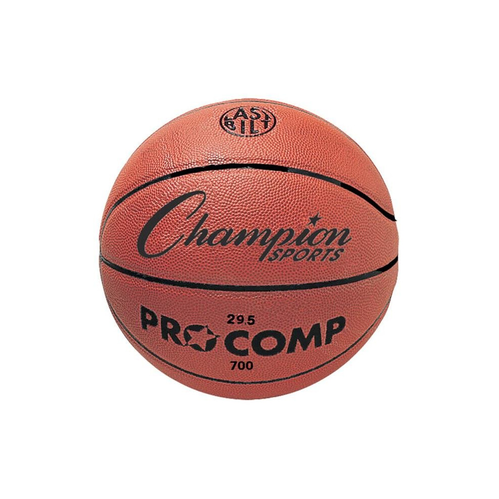 Champion Sports C700 29.5 in. Composite Game Basketball, Orange