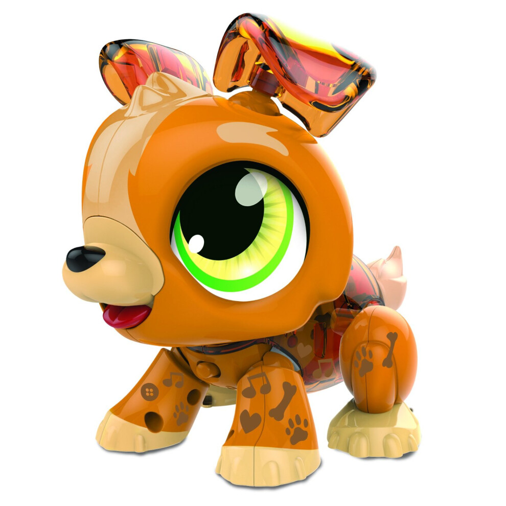 Build-A-Bot Build A Bot Sound Activated Puppy Robot Pet Toy