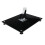 Premier Housewares Premier Housewares Black Tempered Glass Top End Table 3