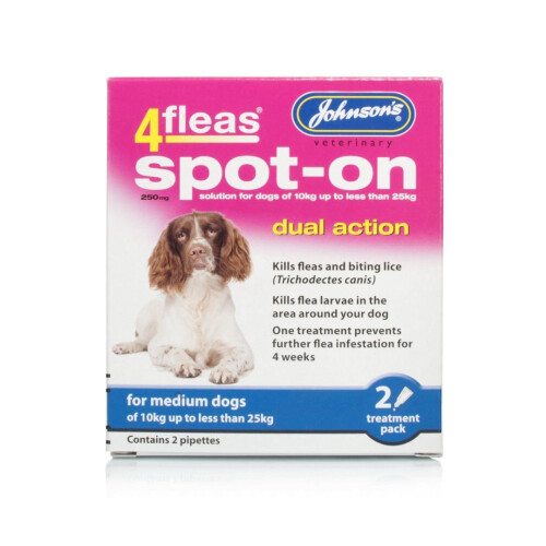 Johnson's Veterinary Johnson's 4fleas Spot-on Large Dog 2 Vial Pack