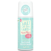 Salt of The Earth Pure Aura Natural Roll On Deodorant - Melon & Cucumber 75ml