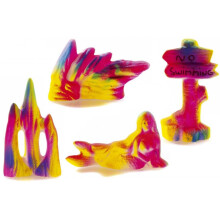 Classic Fluorescent Fun Assortment 115mm (Pack of 12)