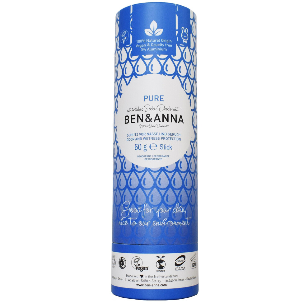 Ben-&-Anna Ben & Anna Natural Soda Deodorant, Pure