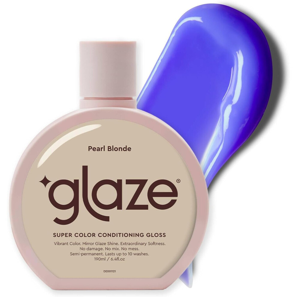 Glaze Color Conditioning Gloss 190ml Pearl Blonde Hair Gloss Treatment