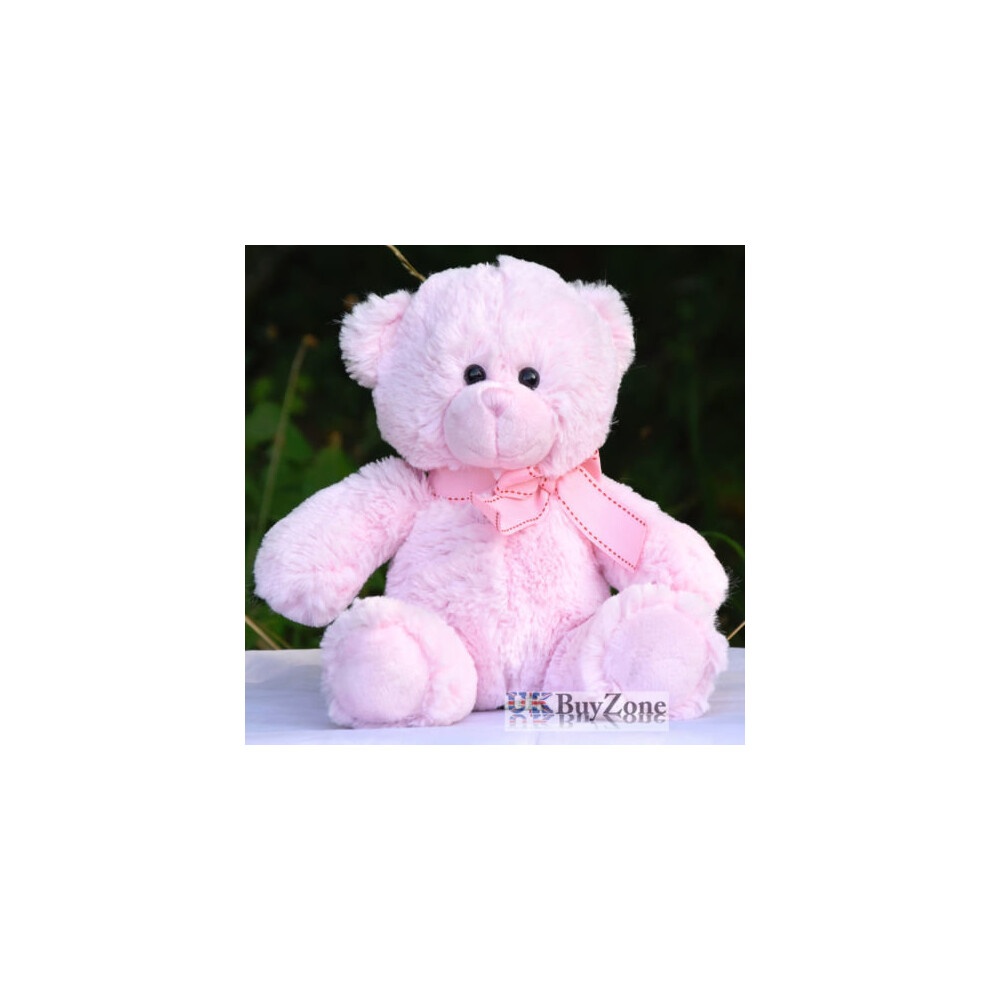 (Pink) The Magic Toy Shop Plush Super Soft Teddy Bear Cuddly Toy