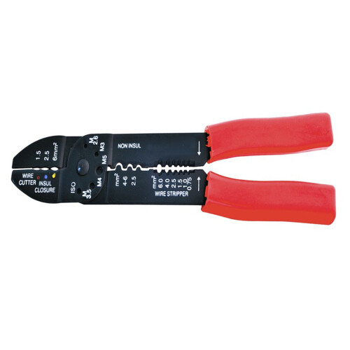 Rolson Crimping Tool 240mm Multi Purpose Cutter Wire Hand Tool Computer Rolson 20814 2