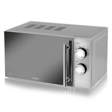 Tower T24015S Silver Manual Solo Microwave 800w, 20 Litre