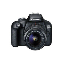 Canon EOS 4000D DSLR Camera & EF-S 18-55mm Lens - Black - Refurbished