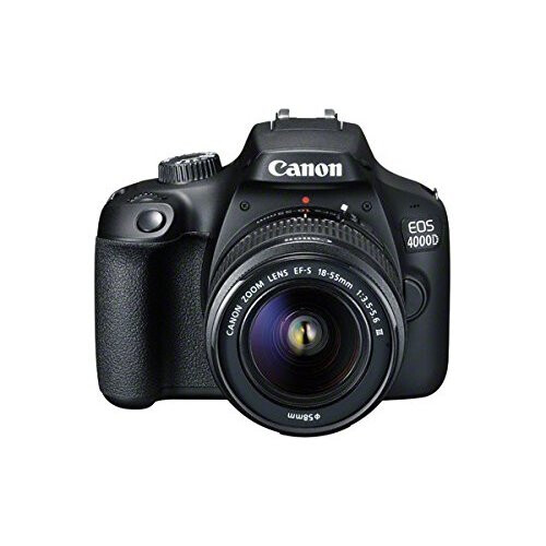 Canon Φωτογραφική μηχανή DSLR Canon EOS 4000D και φακός EF-S 18-55mm - Μαύρο