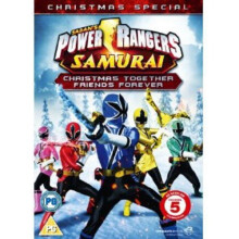 Power Rangers - Samurai - Christmas Together Friends Forever DVD [2013]