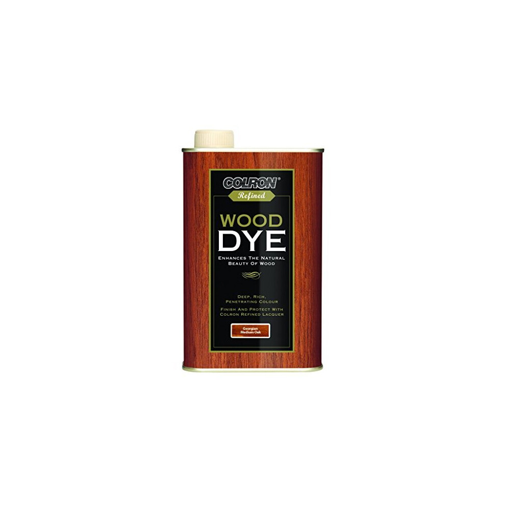 (Georgian Medium Oak) Colron Refined Wood Dye - 250ml