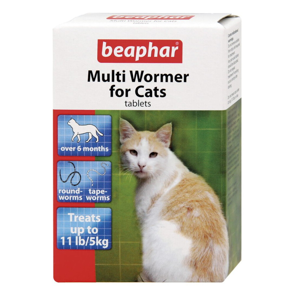 Beaphar Cat Multiwormer 4 Tablets