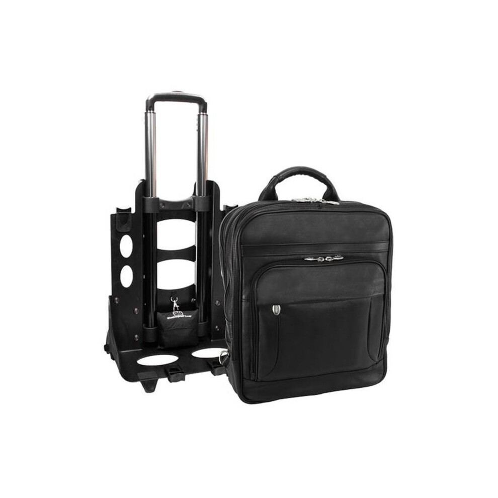 McKlein USA 47195 Wicker Park Rolling Business Case, Black-image-OPC-P5JP287-NEW