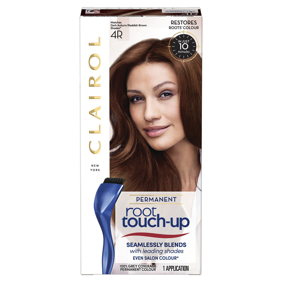 Clairol Root Touch Up Permanent Hair Dye 4R Dark Auburn