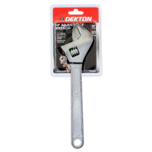 Dekton Adjustable Spanner Monkey Wrench 10" 250mm Size Heat Treated Carbon Steel