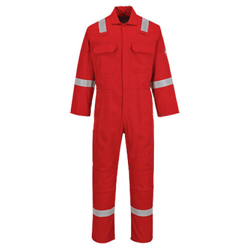 (Red, Medium) BizWeld Iona Coverall