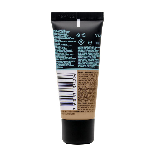 Maybelline Maybelline Fit Me Matte & Poreless Foundation 334 Warm Tan 30ml 2