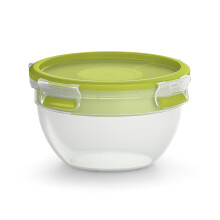 TEFAL Masterseal To Go Salaattiboksi, Ruokasäiliö 1 L, 2 osastoa, 100% tiivis, Ilman BPA:ta, 30 vuoden takuu K3100112