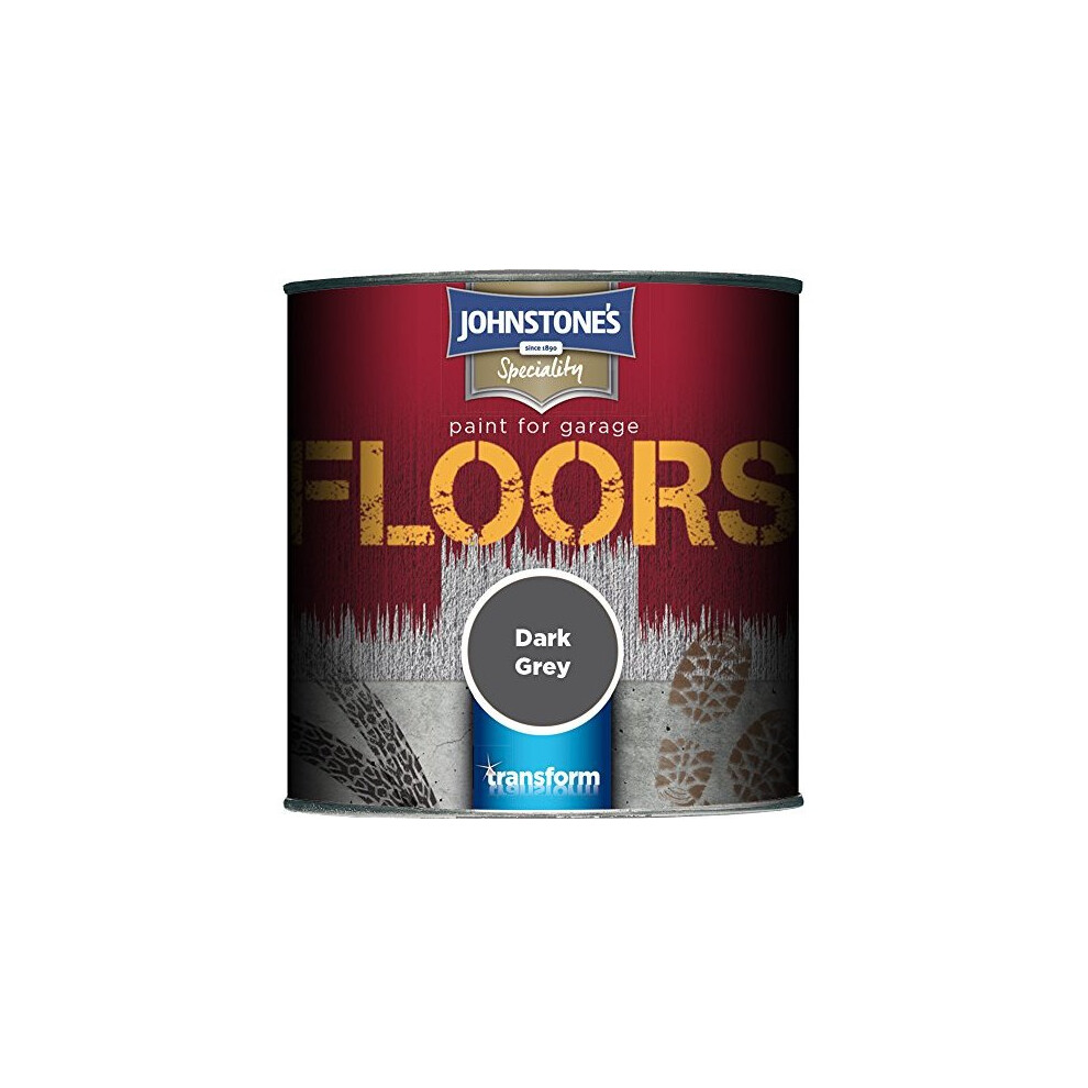 (Dark Grey, 250ml) Johnstone's Garage Floor Paint