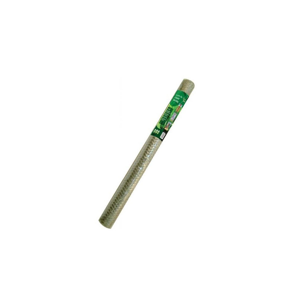 5M X 0.9M X 13Mm Galvanised Wire Netting Rabbit Chicken Net Garden Fencing