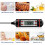 Meat Thermometer 5sec Instant Read Food Probe, Kitchen Thermometer, Digital Multi-function Food Thermometer, Long Probe, Backlit LCD Screen, Auto... 2