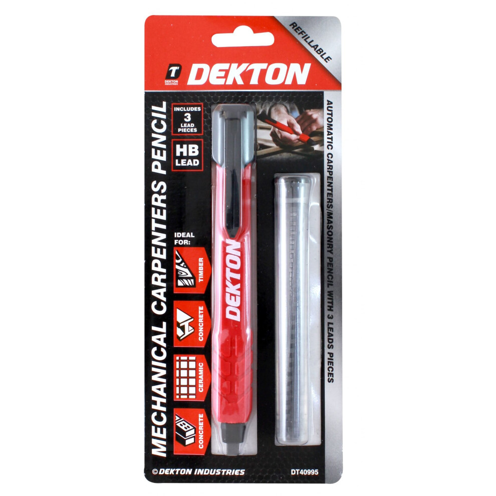 DEKTON REFILLABLE CARPENTER PENCIL, DT40995