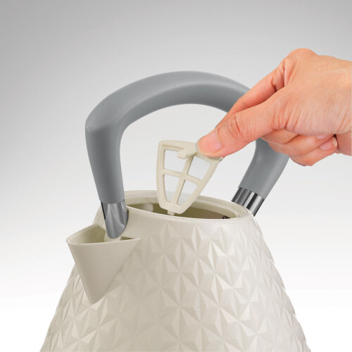 Morphy Richards Morphy Richards Vector Pyramid Kettle 108132 Traditional Kettle Cream 2