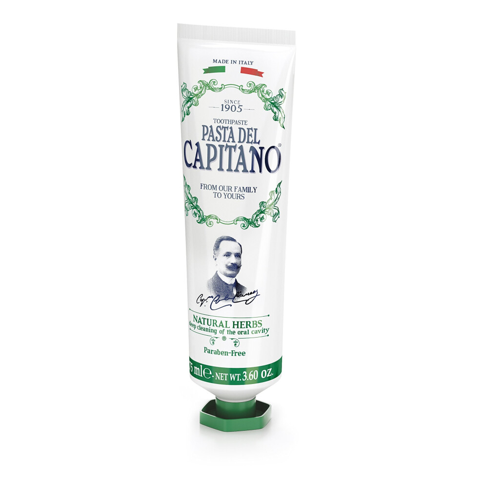 Pasta-Del-Capitano-1905 Pasta Del Capitano 1905 Natural Herbs Toothpaste, 75 Ml