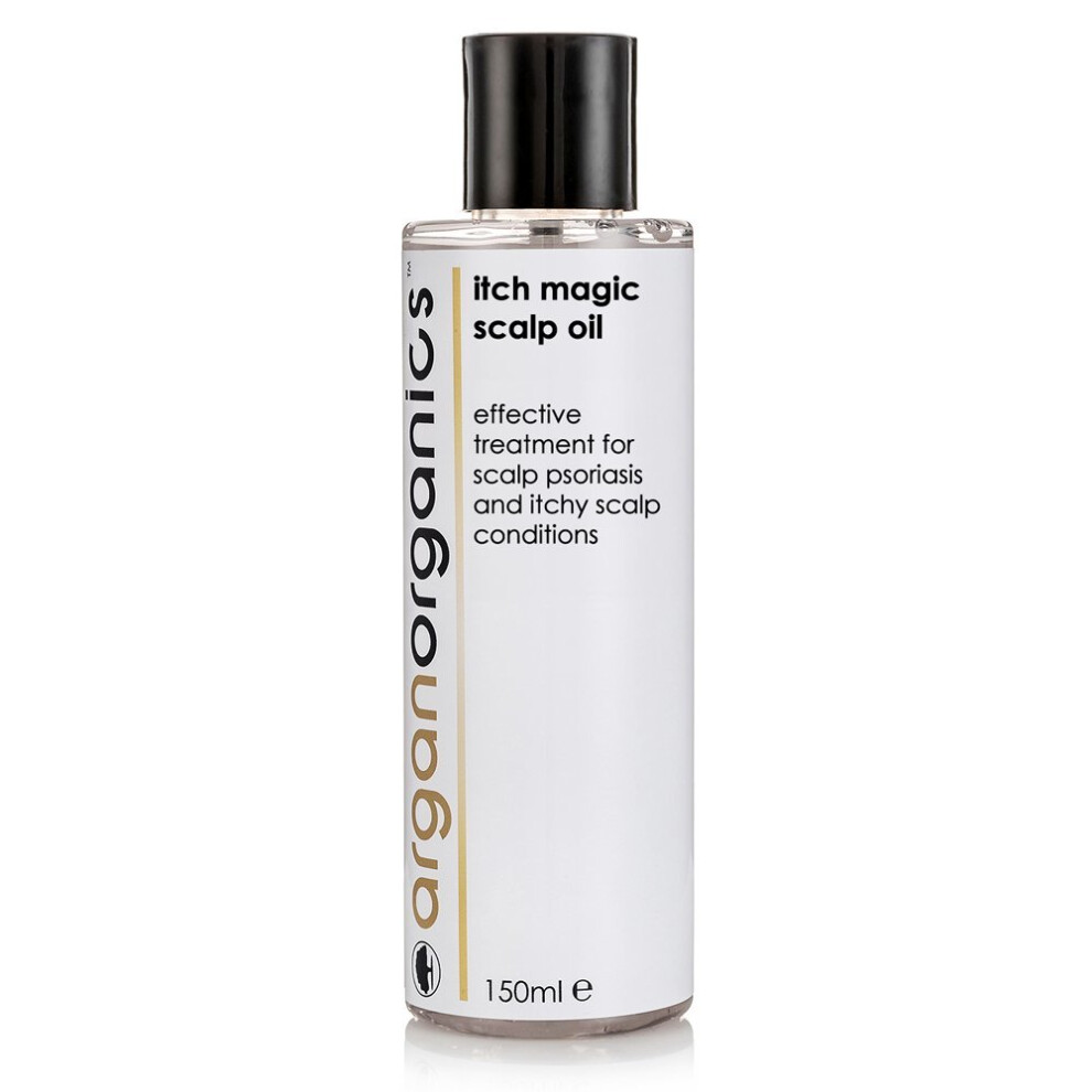 Arganorganics Itch Magic Scalp Oil - Effective Scalp Psoriasis Treatment And Itchy Scalp Treatment 150Ml