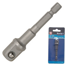 BlueSpot Impact 1/2" Boormachine Bit Socket Adapter Hex Shank Verlengstang