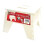 Fold Away Compact Step Stool Resistent White Plastic 1