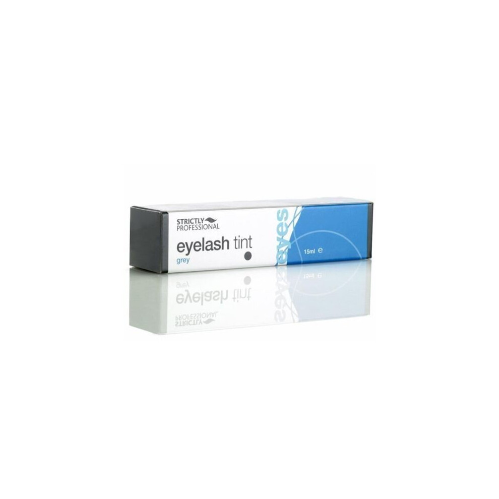 Strictly Professional Grey Eyelash & Eyebrow Dye Tint 15Ml Â Salon-Grade Lash & Brow Tint For Professional Use