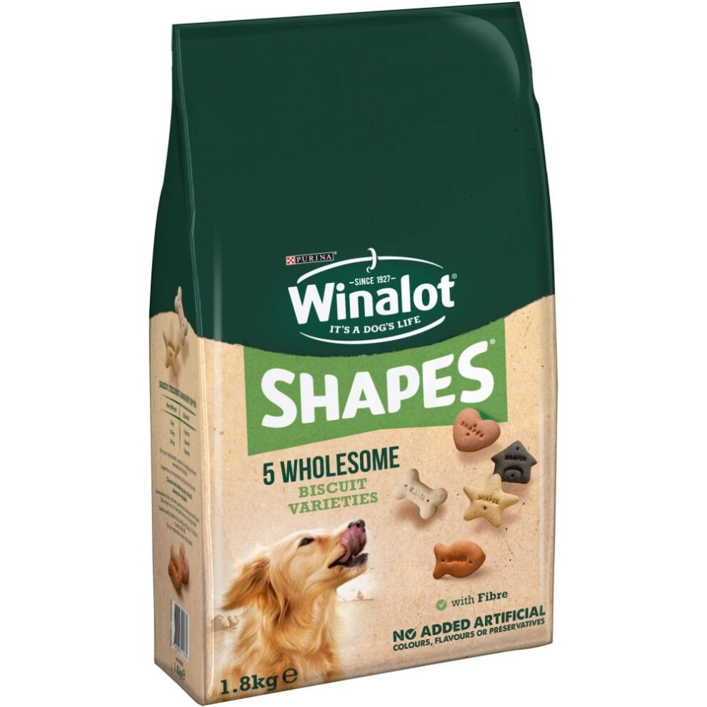 Purina Winalot Shapes Biscuits Bag 1.8Kg