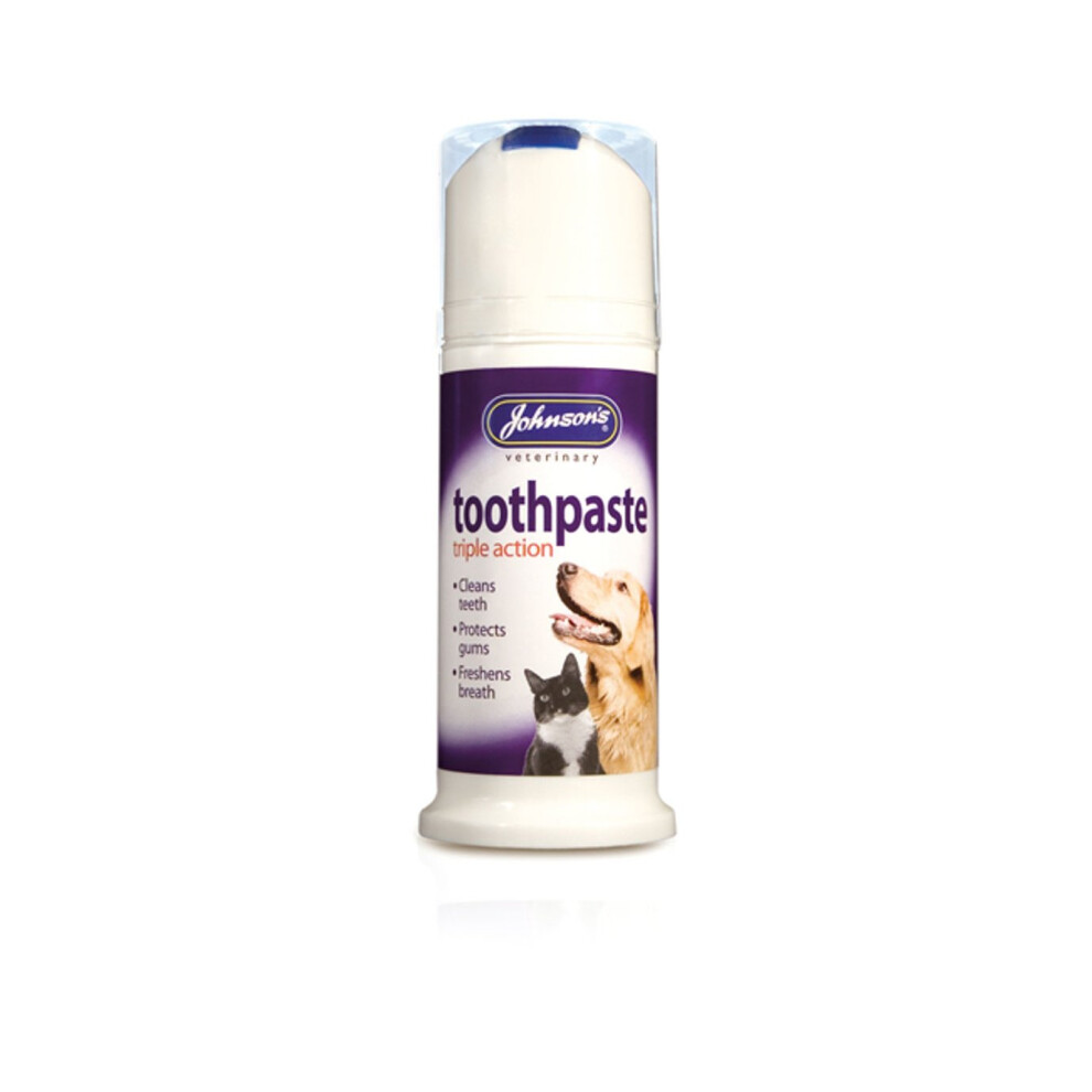 Johnson's Triple Action Toothpaste for Dog & Cat 50g