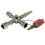 Rolson 4 Way Utility Key Screwdriver Bit 4 Size Stepped Plumbers Key Rolson 35976 4