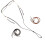 Ruix 3 Pieces Eyeglass Strap, PU Leather Eyeglass Chain Eyeglass Cords Retainer 5