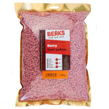 (Wild berry) Suet feed pellets for wild bird feeding 1.9kg