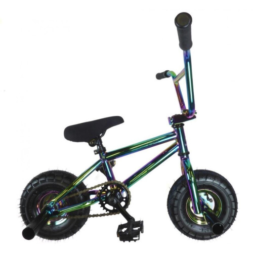 New Limited Edition 1080 Kids Stunt Freestyle Mini BMX Bike Chrome