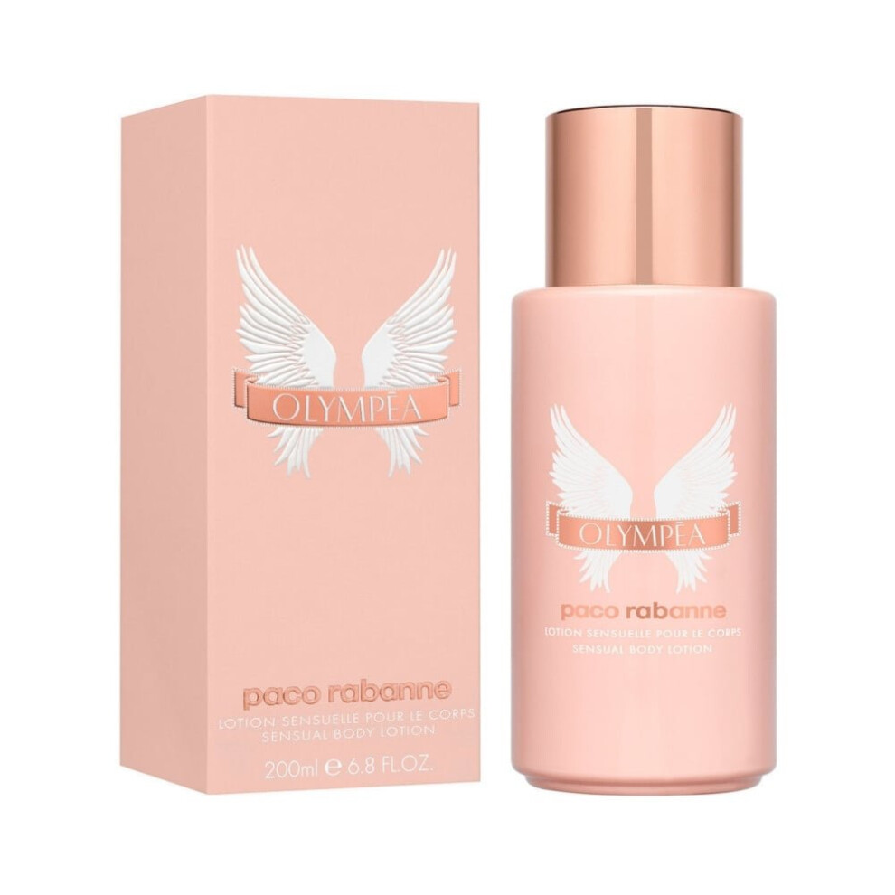 Paco Rabanne Olympea Sensual Body Lotion 200ml - Hydrating, Luxurious Moisturizer with Long-Lasting Olympea Sensual Fragrance