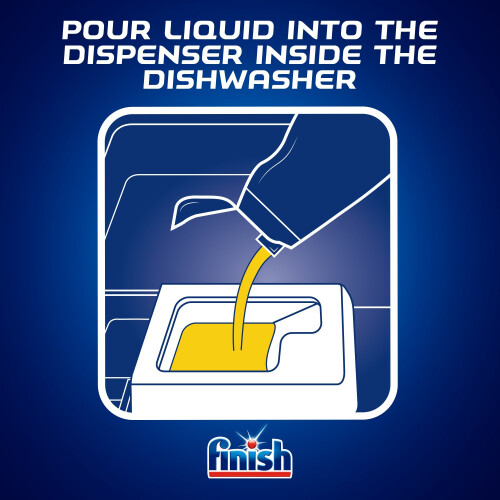 Finish Finish Dishwasher Fast Dissolving Gel, All in 1 Max Lemon, 700 ml 1