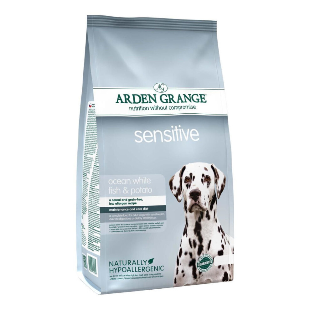 Arden Grange Sensitive Puppy/Junior Ocean White Fish & Potato 12Kg